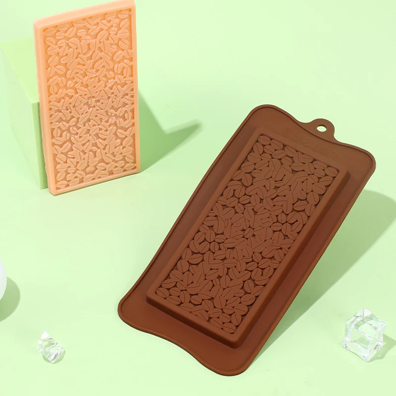 High Quality Silicone Mini Coffee Beans Chocolate Candy Mold Handmade Cake Decoration Silicone Molds Keychain Mold