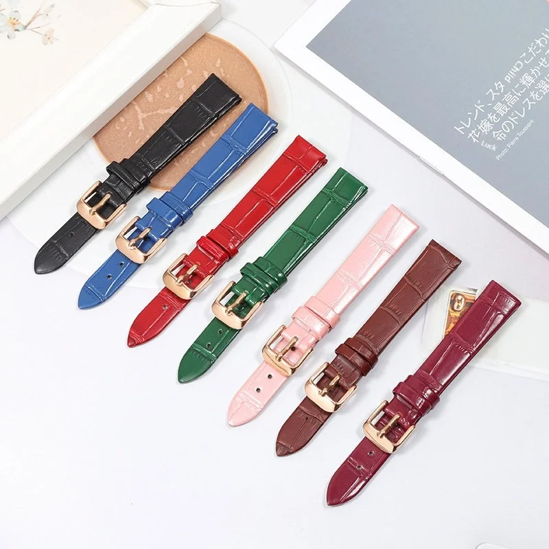 Genuine Leather Watch Strap for Piaget Possession GALA  Quick Release Interface Crocodile Pattern Replacement Watch Band Women