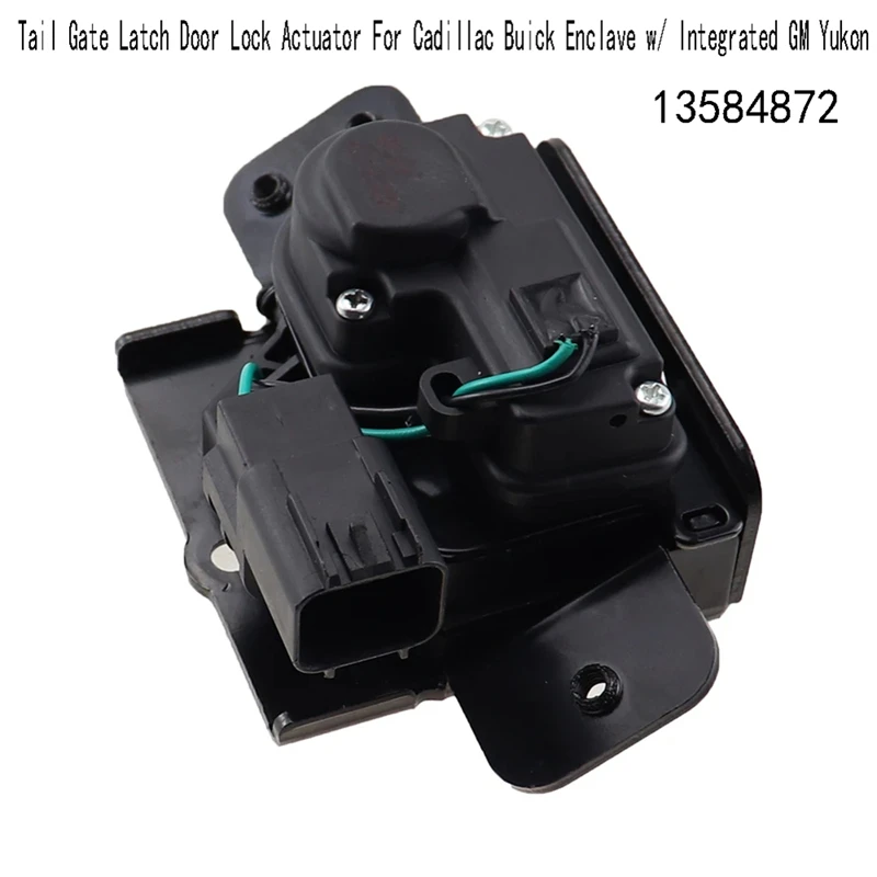 Tail Gate Latch Door Lock Actuator For Cadillac Buick Enclave W/ Integrated GM Yukon Chevy Rear Trunk Motor 13584872