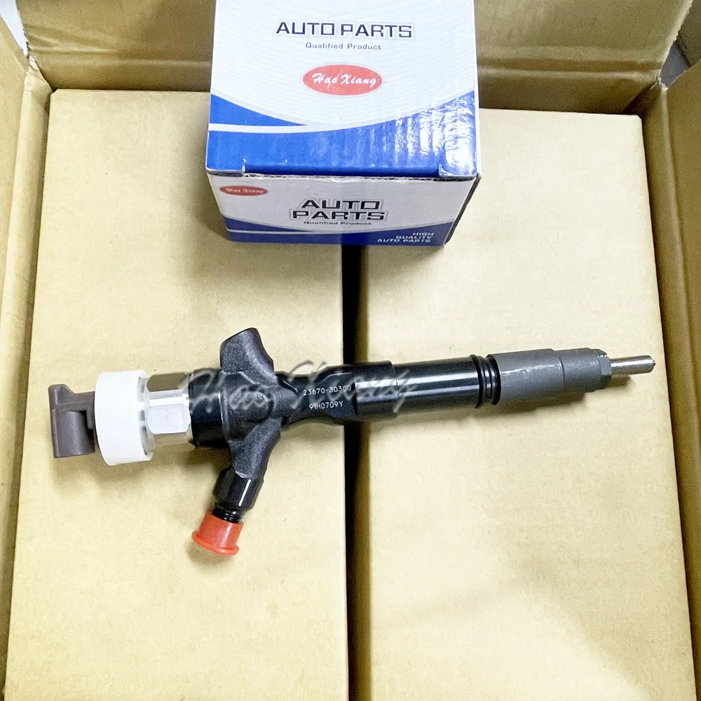 Haoxiang Common Rail Engine Diesel Injectors Nozzles 23670-30300 9709500-776 for Toyota Hilux D4D 2KD - FTV Fvt 2.5 Hiace 2007
