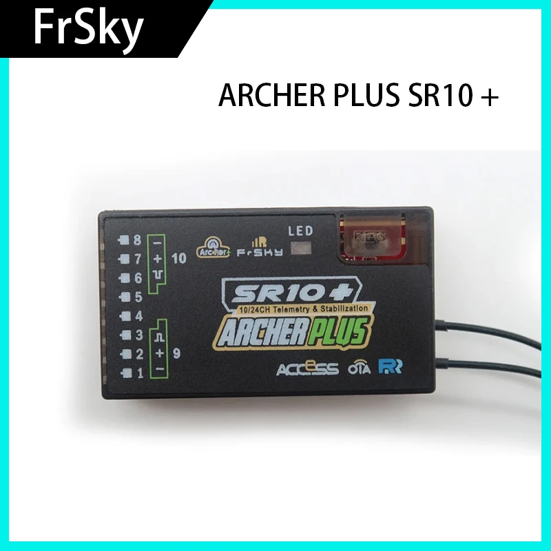 Future Flight FrSky ARCHER PLUS SR10 + Receptor ACCESS ACCST D16 Dodes Compatible con X20 X18 XE X9DP X7 X9LITE XLITE PRO RC