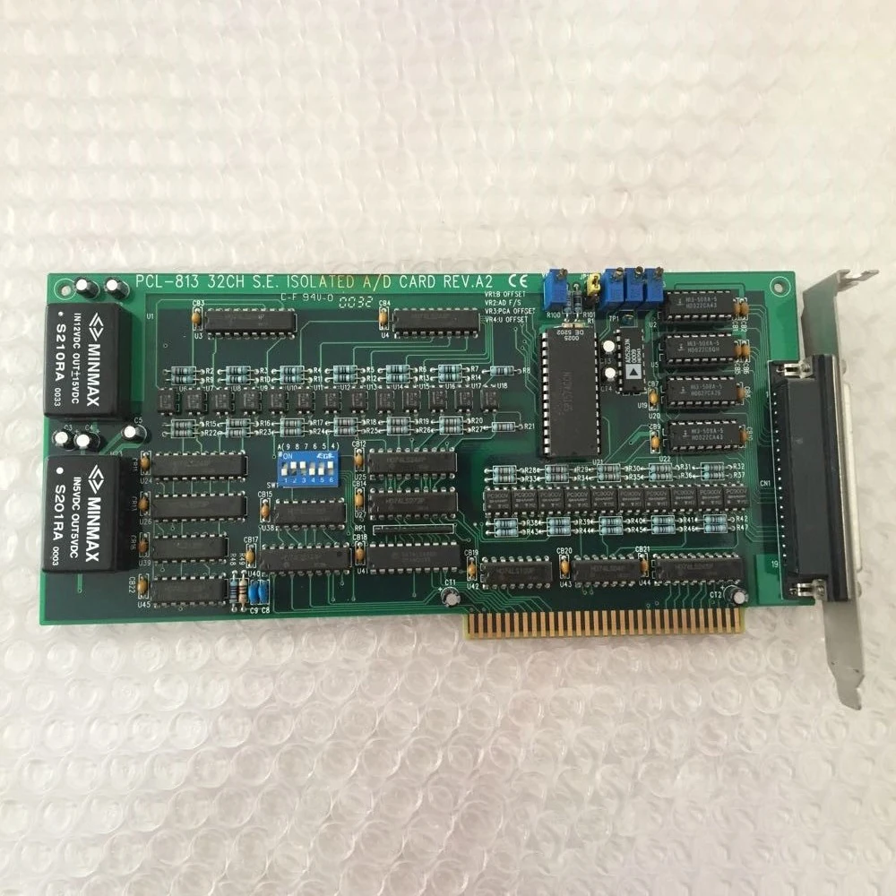 32CH S.E. Isolation Protection A/D Card For Advantech PCL-813