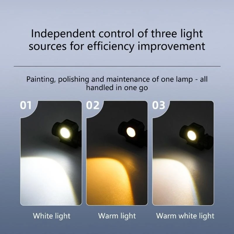 

Водонепроницаемое осветительное устройство для рисования, яркость 450 лм, 3 режима освещения, пистолеты-распылители, светильник,