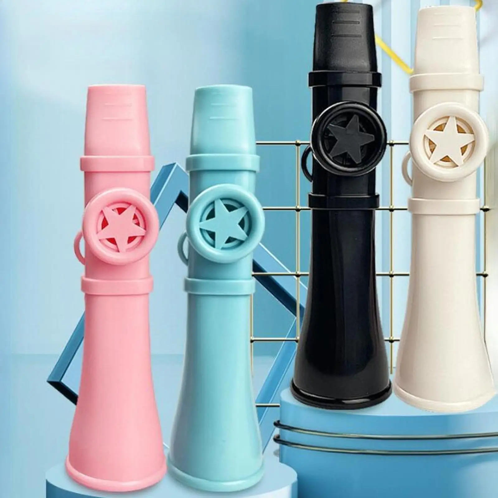 Kazoo Flute Professional with Lanyard Easy to Play Accompaniment Lightweight Mouth Flute for Violin Adults Beginner Music Lovers