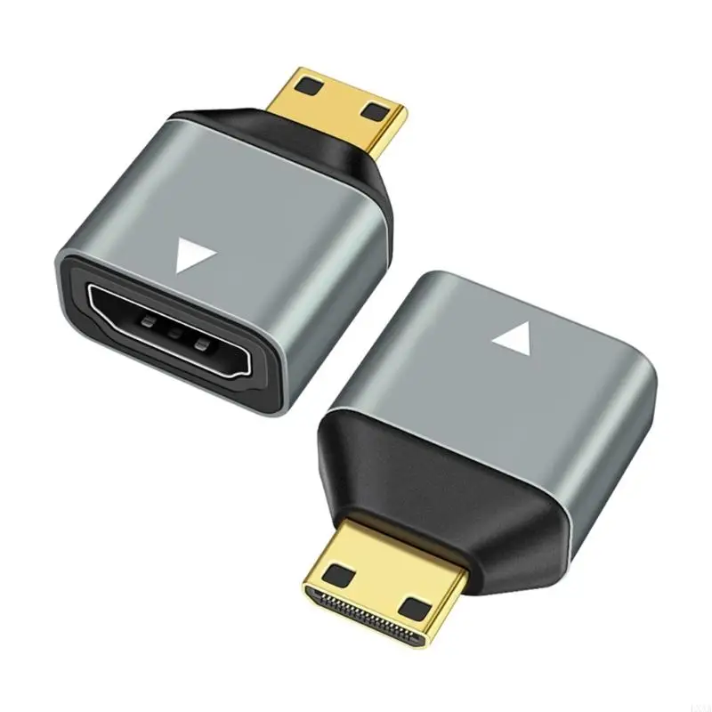 LXAA FEMAL FEIM MINI MEN MÄNNLICHEN ADAPTER 60 Hz Aluminiumlegierungswandler für Laptops -Projektoren