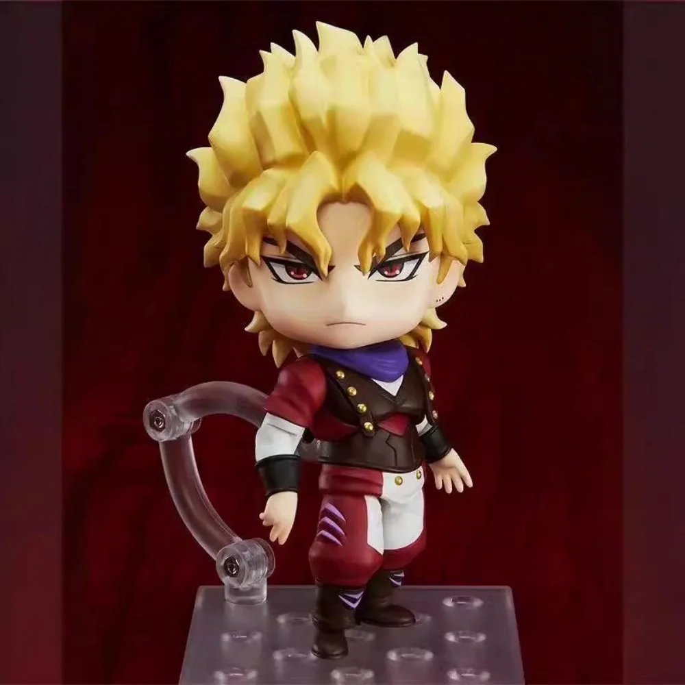 

Anime Character Jojo'S Bizarre Adventure Figurine, Q-Version Dio Brando Movable Face Changing Figurine Model Desktop Ornament