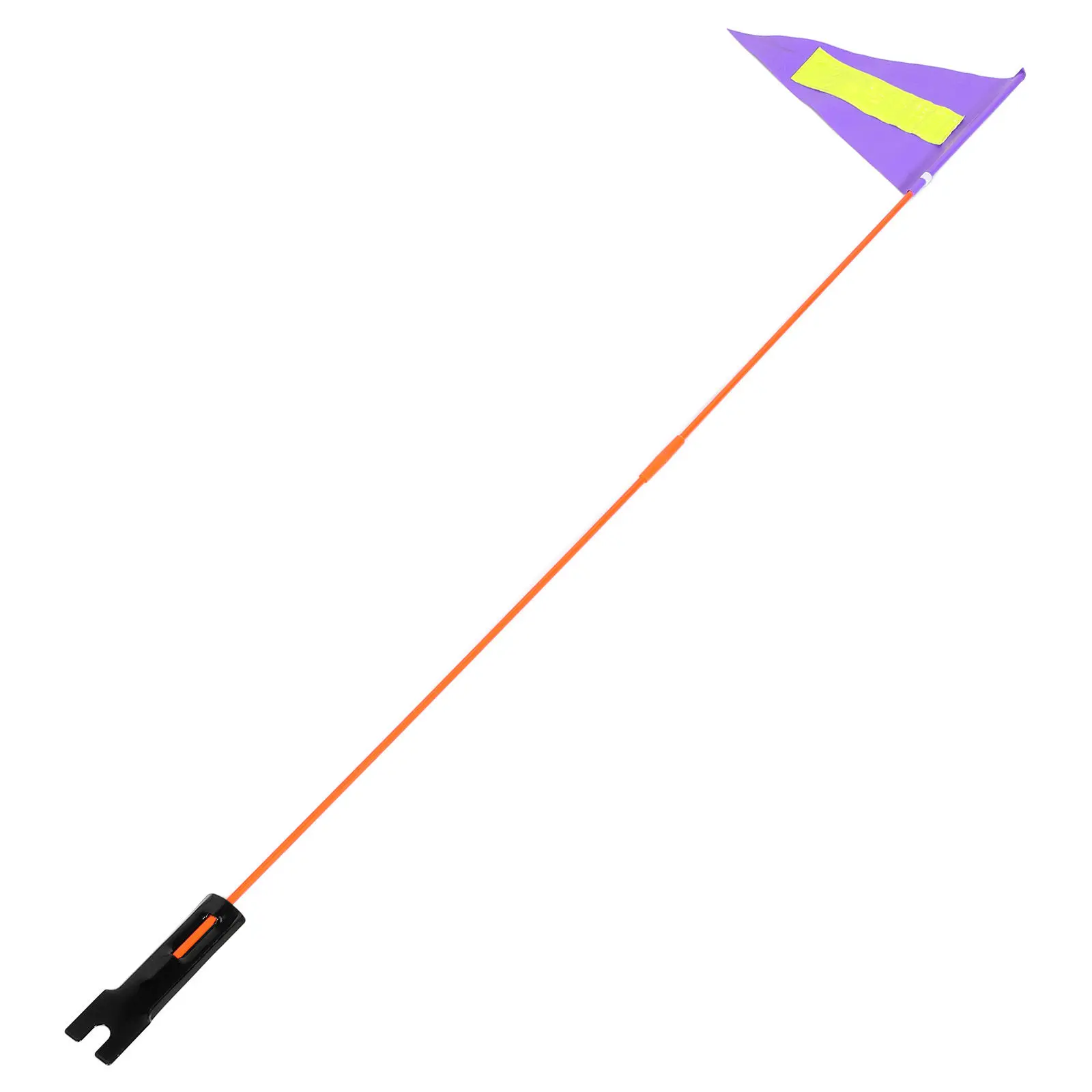 

1Set High Visibility Bike Flag Reflective Kids Safety Flag Solid Fiberglass Adjustable Pole for Child Bicycle Wheelchair Scooter