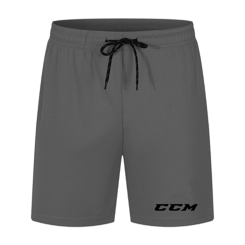 Pantalones cortos de playa para hombre, Shorts transpirables, ajustados, cómodos, para correr, culturismo, CCM, Verano