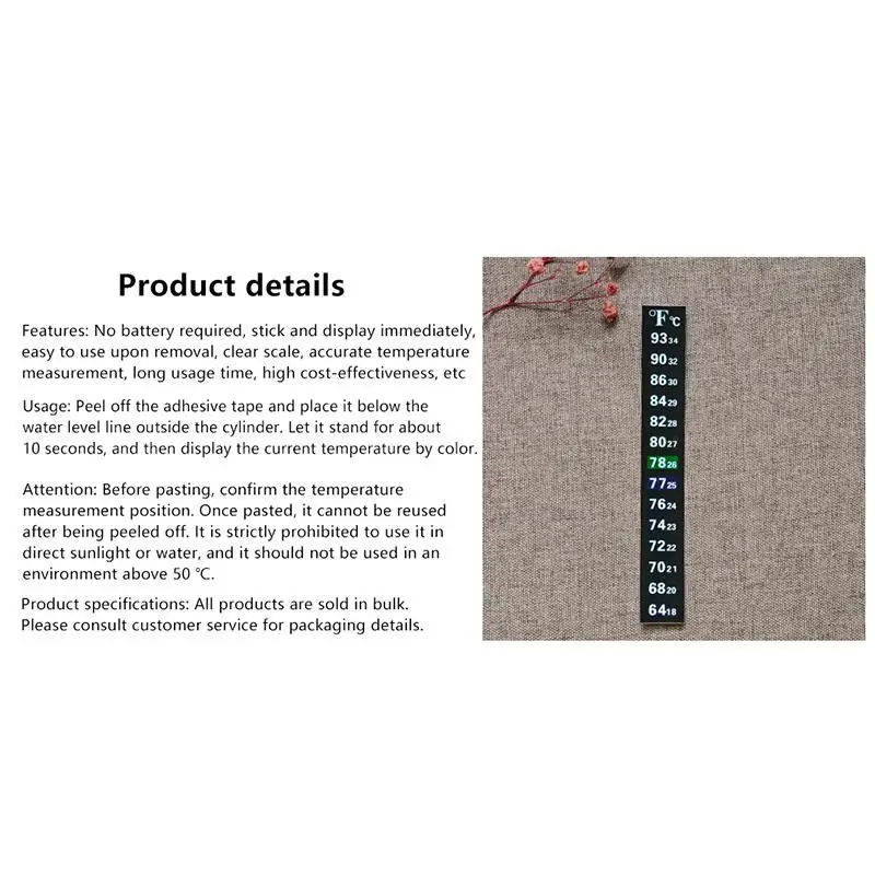 Digital Color Changing  With Accurate Readings And Dual Temp Display Perfect For Fish Tanks Home Brewing