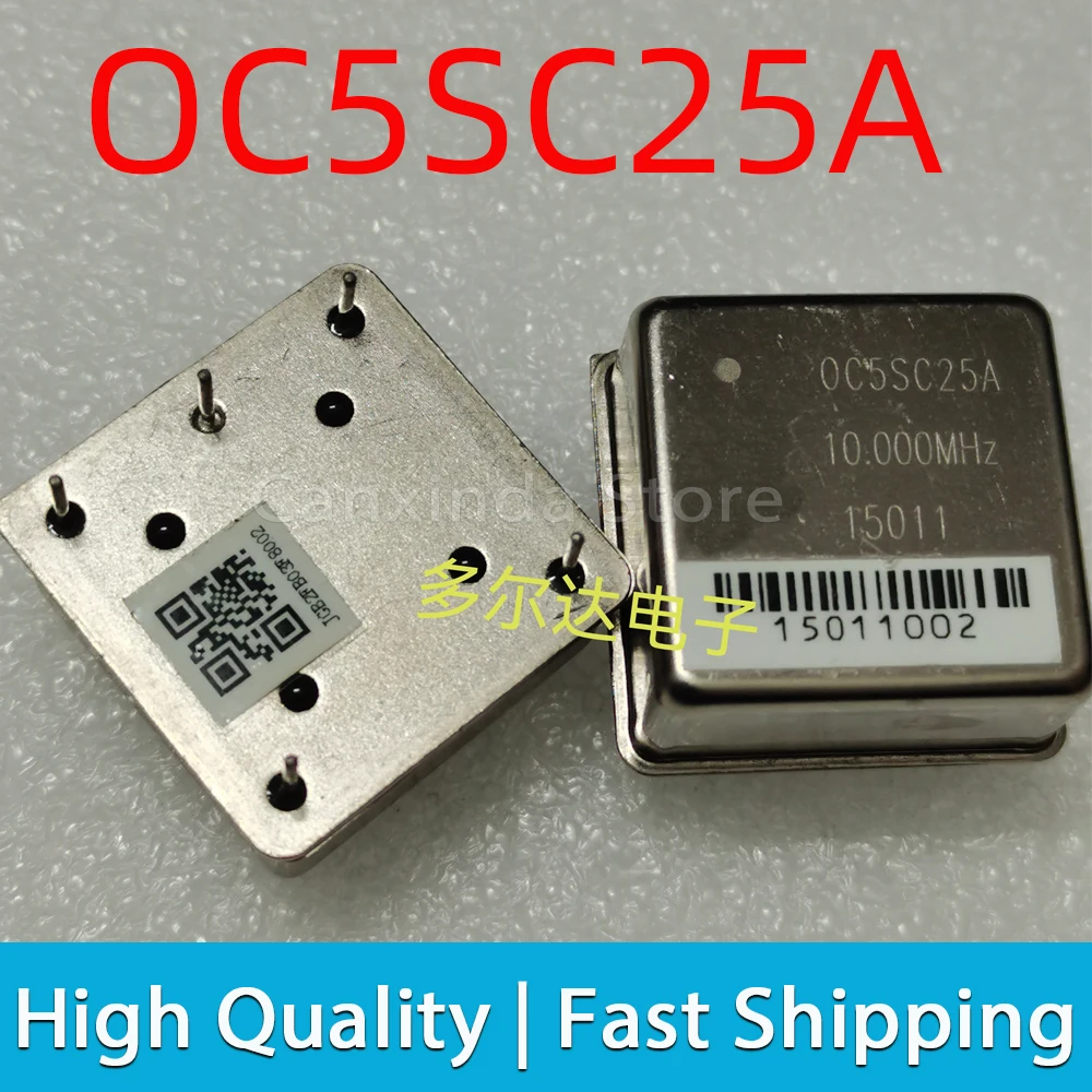 

1pcs OC5SC25A OC5SC25 10MHZ 10.000Mhz Oven Controlled Crystal Oscillator OCXO 5V SC Square Wave