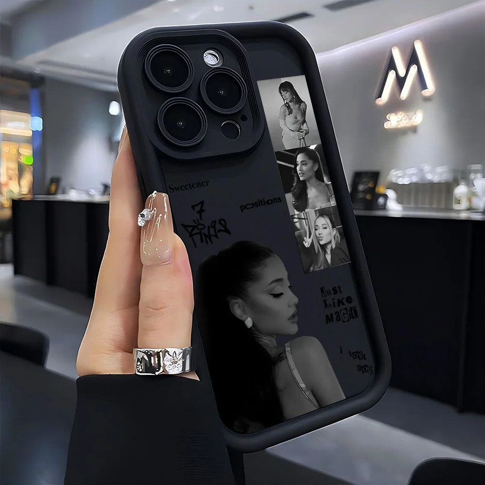 Singer A-Arianas G-Grande   Phone Case For Samsung Galaxy A17 A07 A06 A26 A16 A06 A35 A55 A25 A05s A15 A54 A36 A24 4G 5G Cover