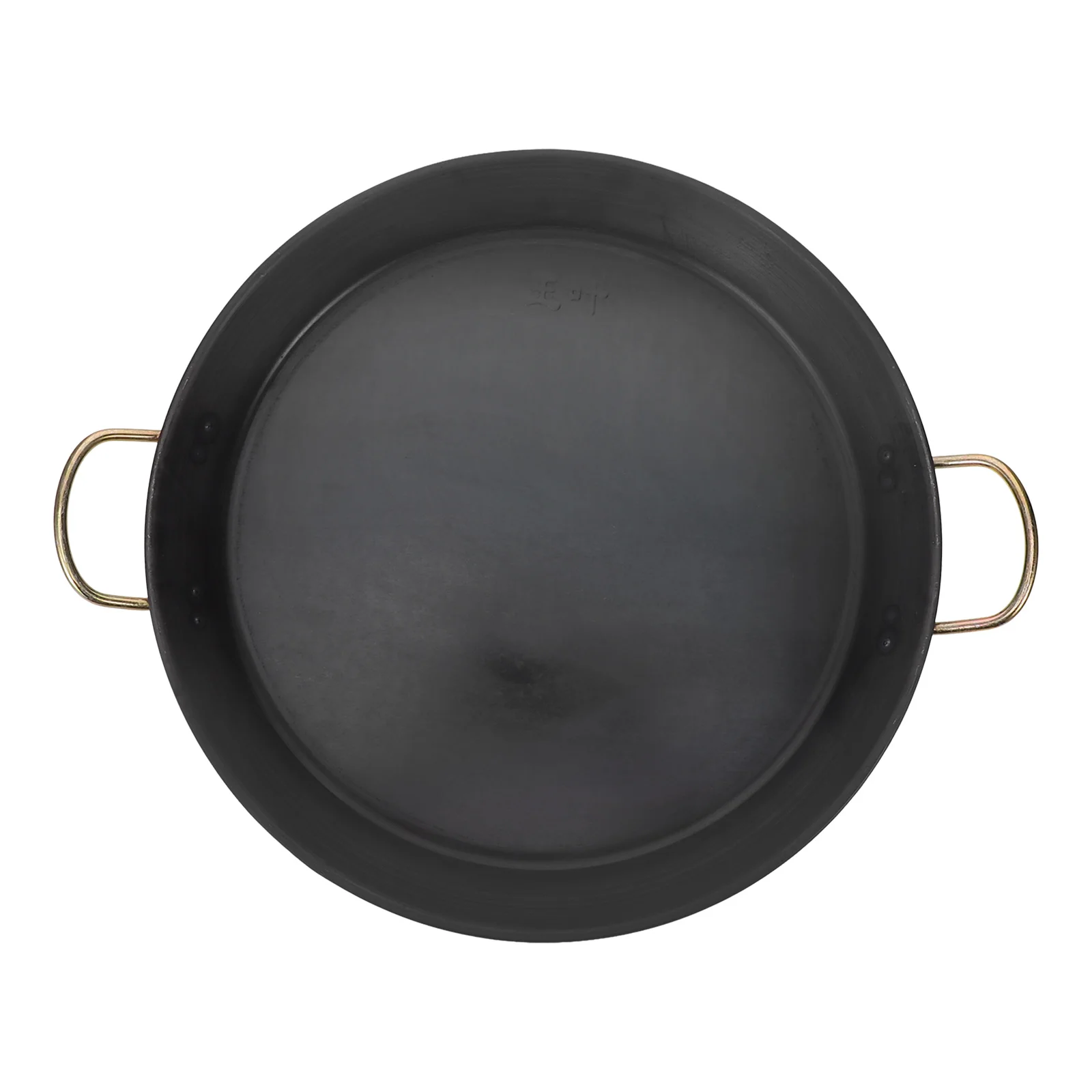 

Thickened Flat Cast Iron Skillet Non-Stick Frying Multi-Use Cooking Pan for Breakfast Steak BBQ Small Lightweight Portable