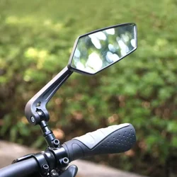 Bike Rearview Mirror Mountain Bike HD Reflection Mirror Battery Bike Adjustable Mirror Outdoor Riding Accessories