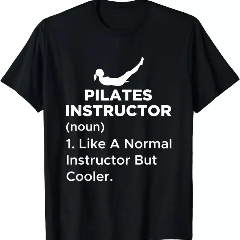 New Limited Funny Pilates Instructor Definition For A Machine T Shirt