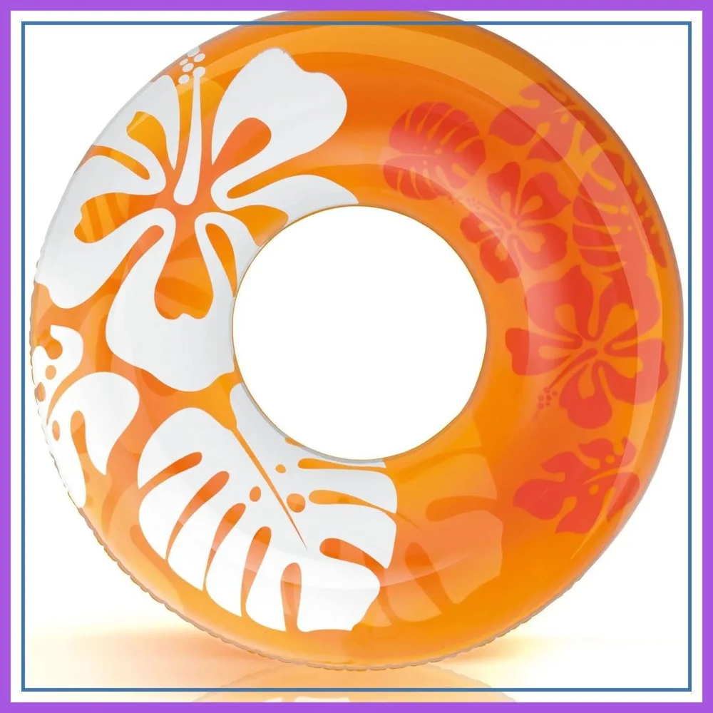 

Clear Color Tube 2 Pack - Fun Pool Float for Summer