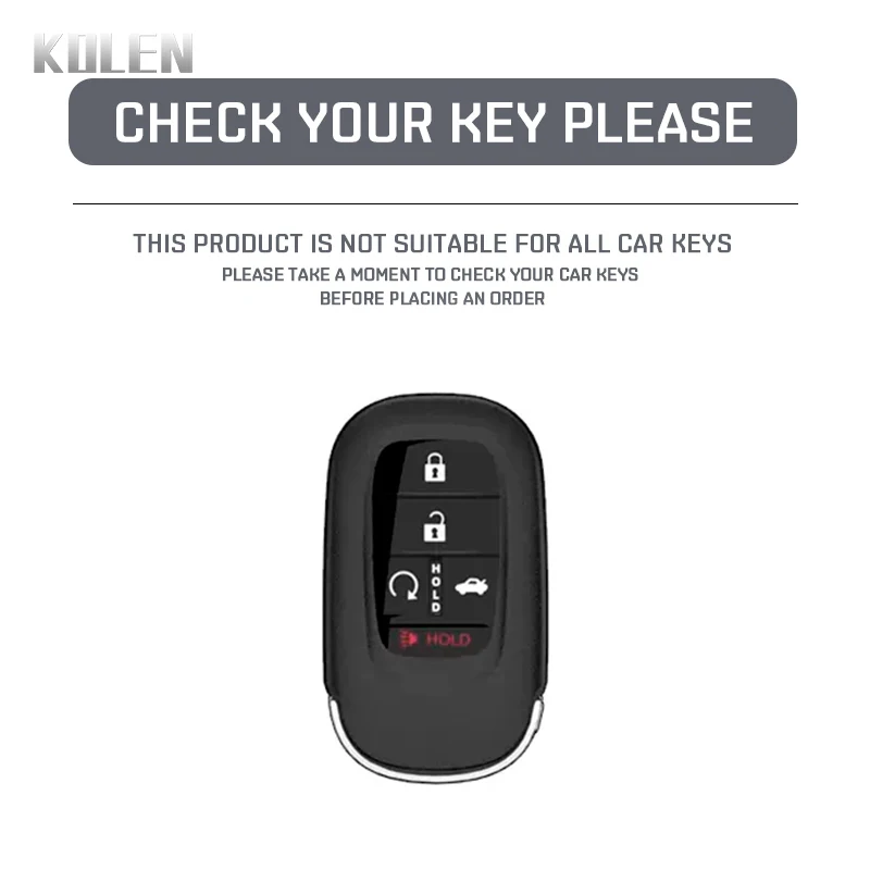 Fashion TPU Car Remote Key Cover Case Shell Fob For Honda Civic Accord Pilot CRV CR-V Freed Vezel HRV 2022 Key Protector Holder