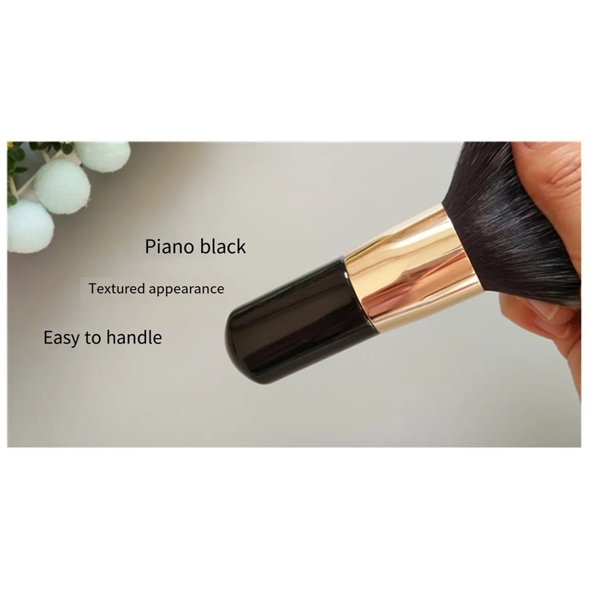 Brocha cosmética, brocha grande para polvos sueltos, brocha multiusos para polvos, brocha de maquillaje grande Tubby, herramientas de maquillaje