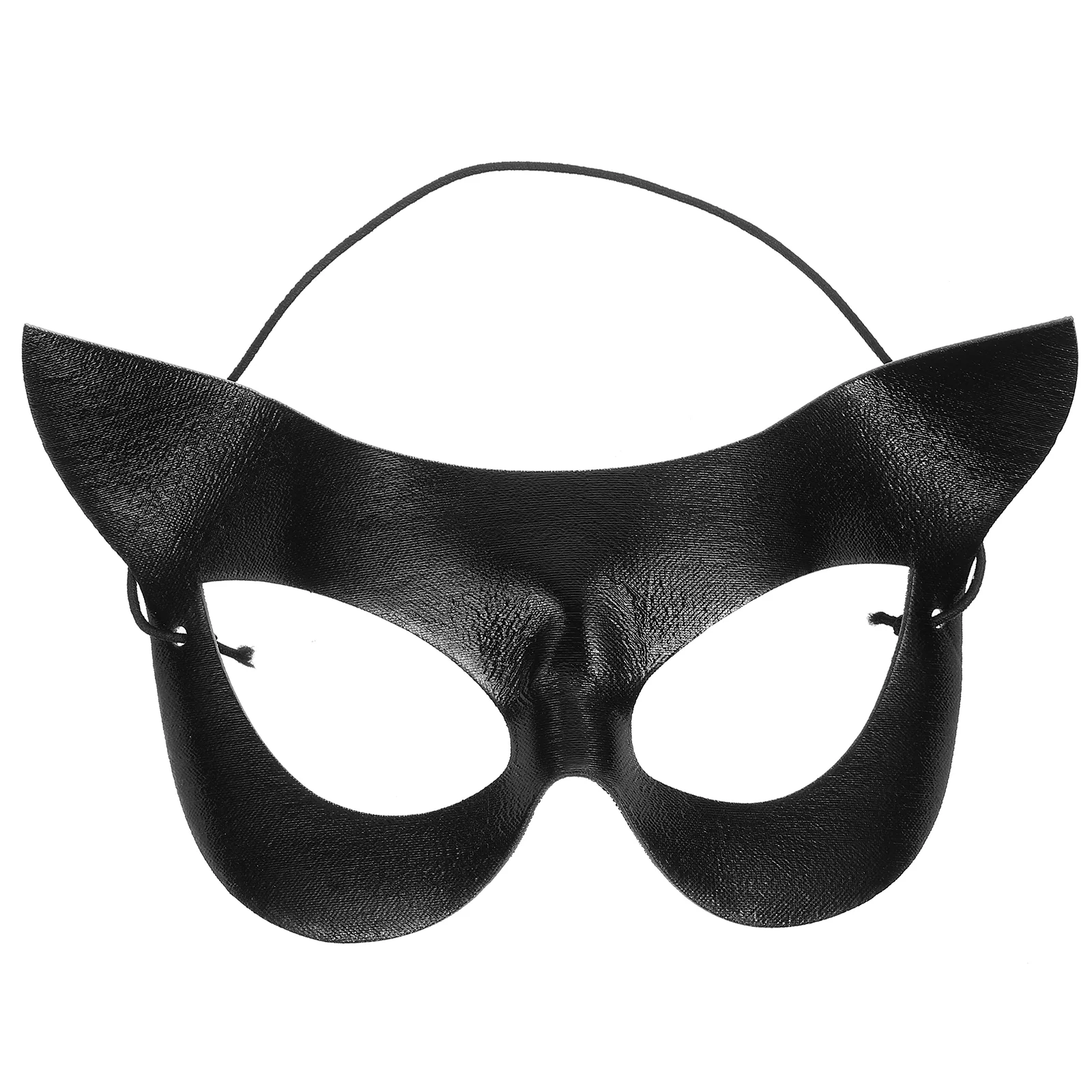 

Mask Half Face Party Mask Masquerade Halloween Cat Shape Costume Black Masquerade Mask Carnival Mask