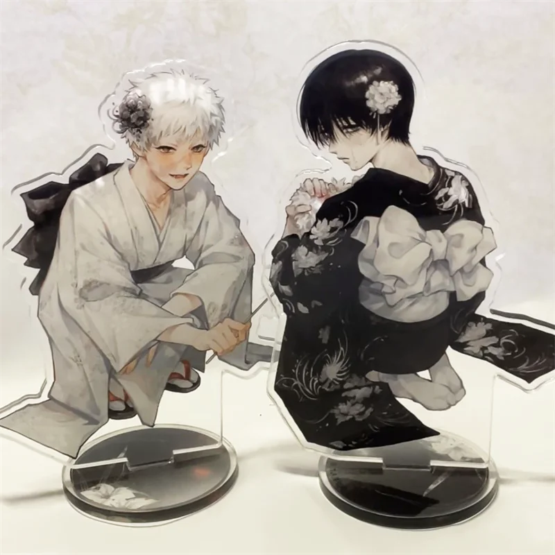 De Zomer Hikaru Died Hikaru Indo Tsujinaka Yoshiki Cosplay Stand Model Plaat Acryl Ornament Desktop Figuur Accessoires Props