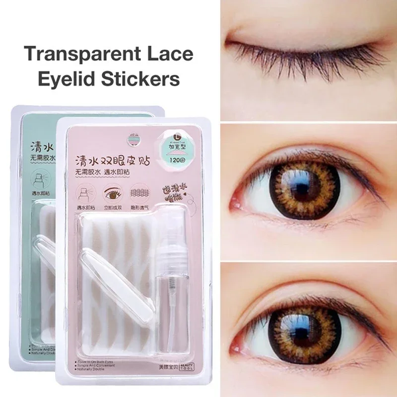 ลูกไม้ Eye Lift Strips เทปกาวตาสองชั้นสติกเกอร์เทปตาสติกเกอร์เครื่องมือ 120 คู่ S/L ที่มองไม่เห็นสติกเกอร์ตา