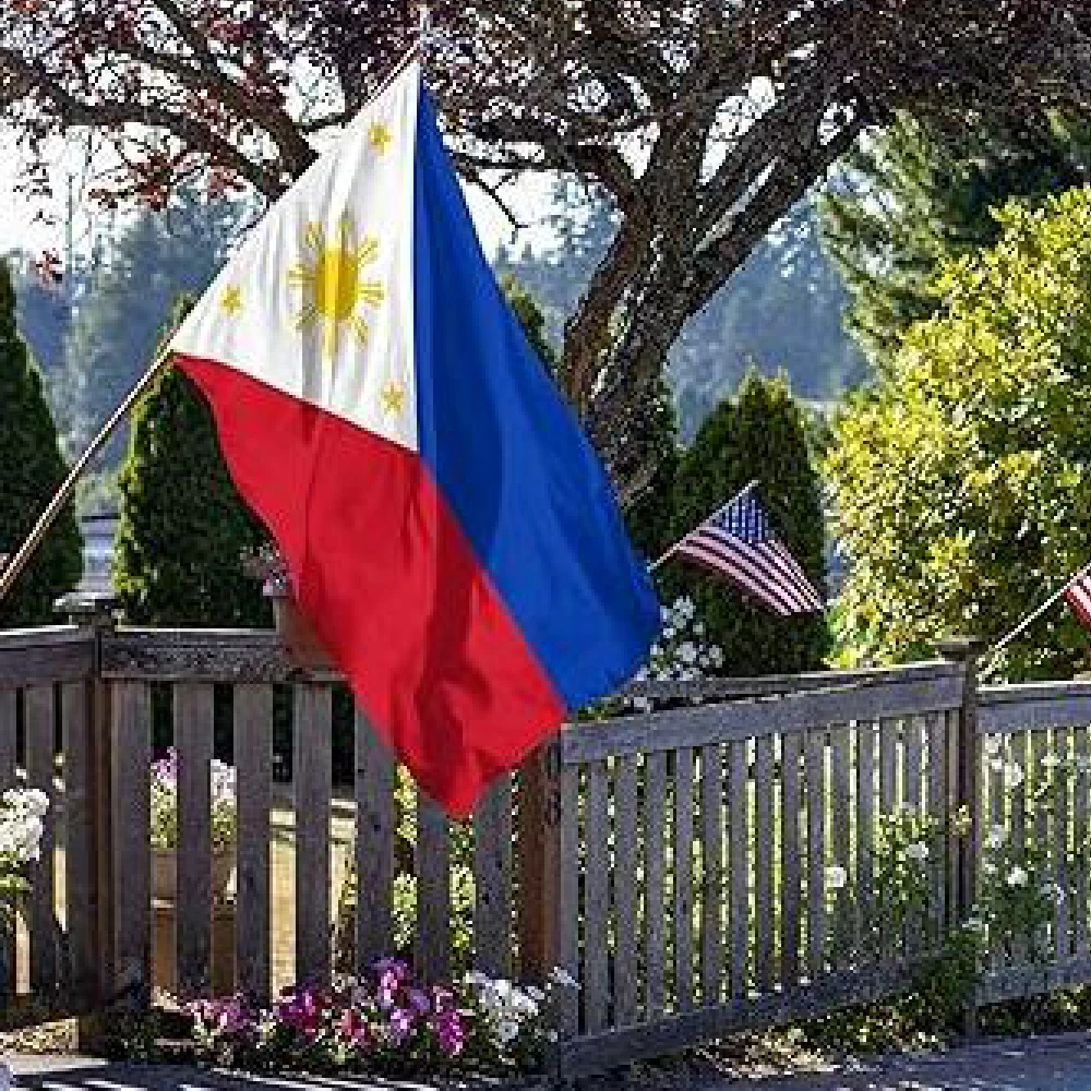 Xiangying  90x150cm Philippines Flag For Decoration