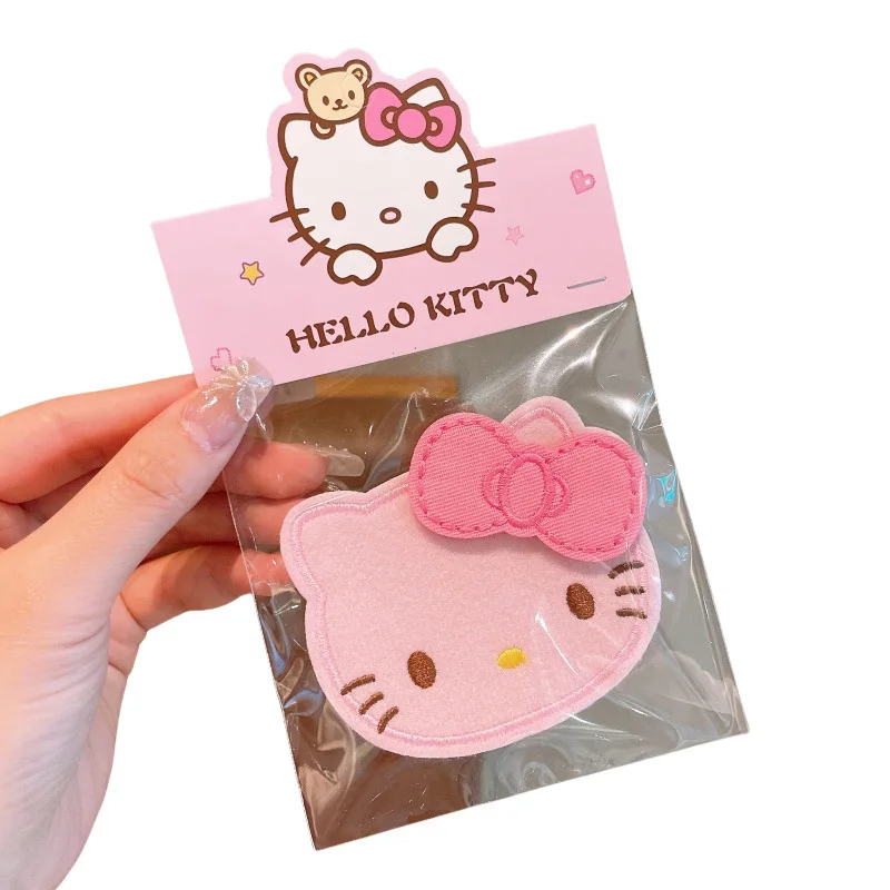 

Sanrio Hello Kitty Hair Repair Magic Hair Stickers for Women Used To Repair Short Hair for Girls Hair Accessories Holiday Gifts