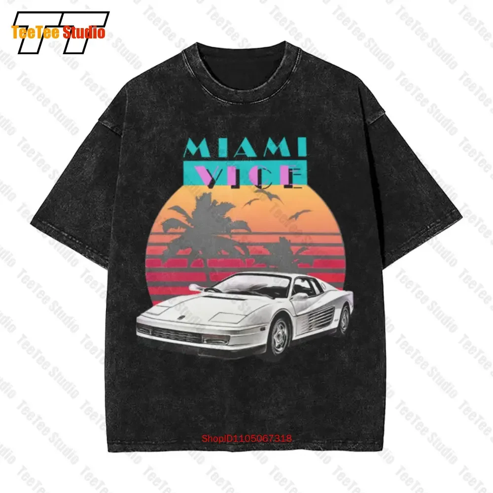 Fan Testarossa Miami Vice Memory Cool Vintage Oversized T-Shirt NB1F