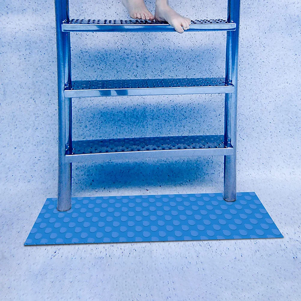 

Premium Swimming Ladder Non-Slip Stair For Above Ground Floor Pool Step Mat Unique Pattern Design Safe Reliable