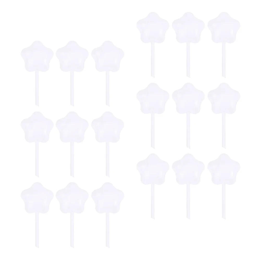 50 Pcs Paper Cups Star Dropper Liquid Pipette Small Plastic Jam Cake Transfer Squeeze