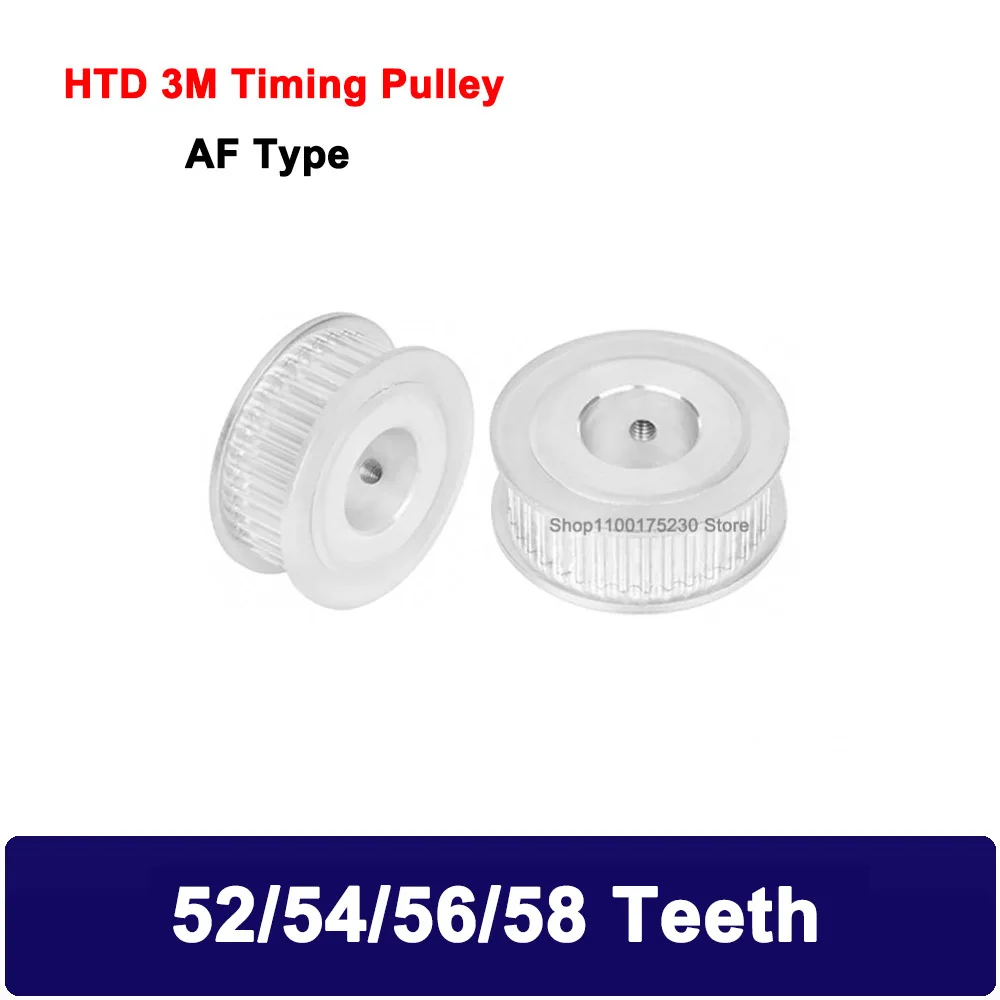 1 Stück 52/54/56/58 Zähne htd 3m Synchron scheiben bohrung 5mm ~ 15mm für Breite 10mm 15mm htd3m Zahnriemen scheibe