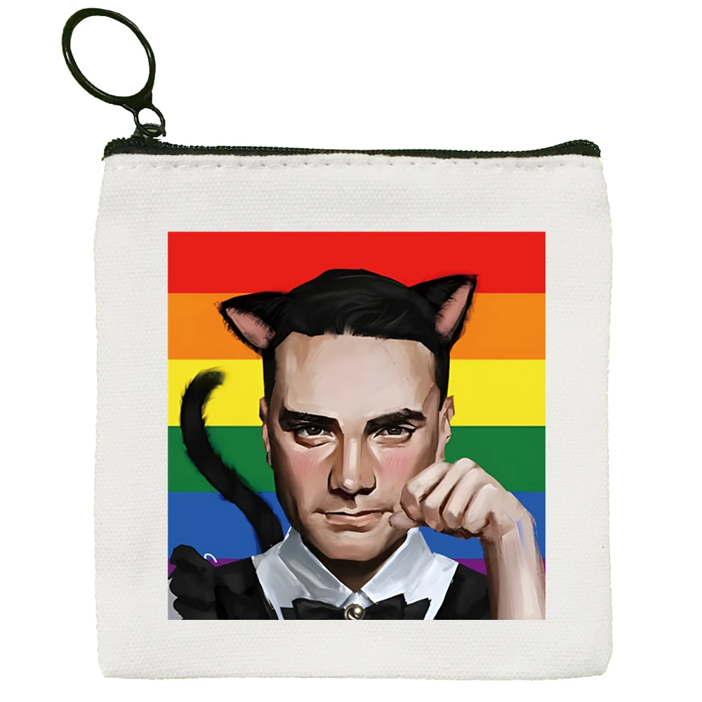 Daniel Larson Meme Joke Makeup Bag Travel Toiletry Organizer Pouch Female Canvas Zipper Cosmetic Bags Best Gift
