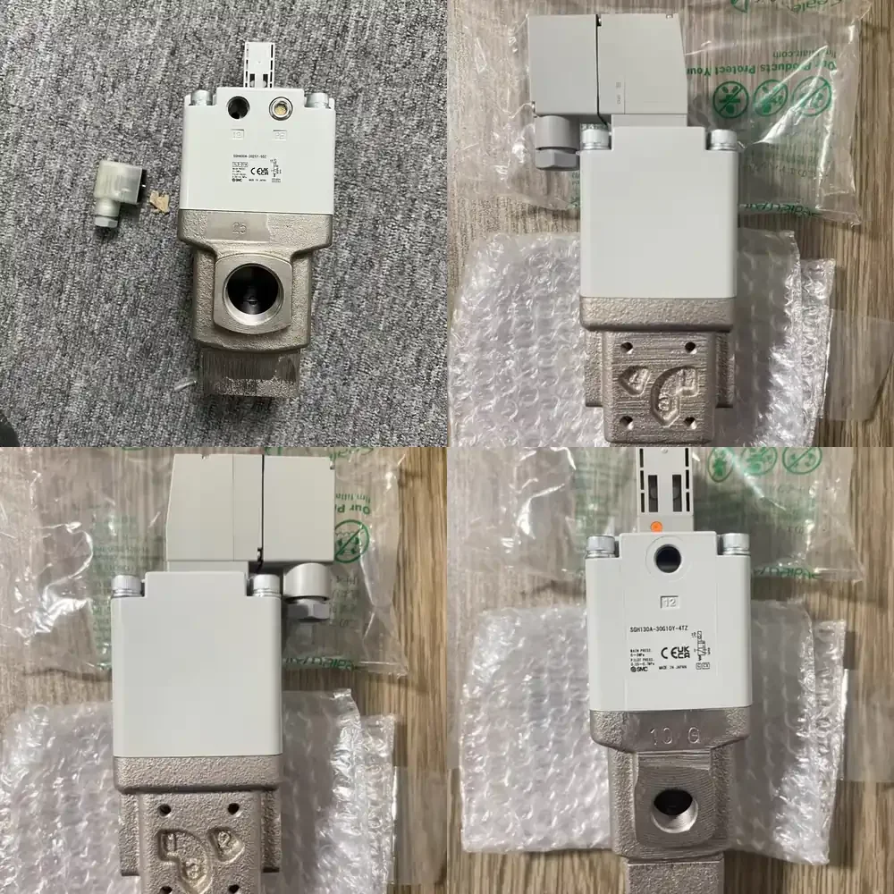 

SMC Original Coolant Valve 3-Port Type External Pilot Solenoid SGH130A-30G10Y-4TZ High-pressure Coolant Valve