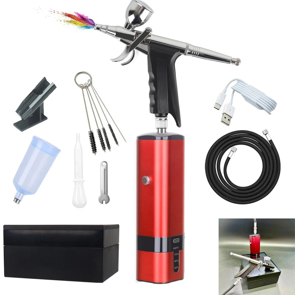 

Устройство для инъекций кислорода, инструменты для нейл-арта, ремонт кожаных изделий, графический дизайн, моделирование, распыление краски, воздушный насос, насадка для распылителя.