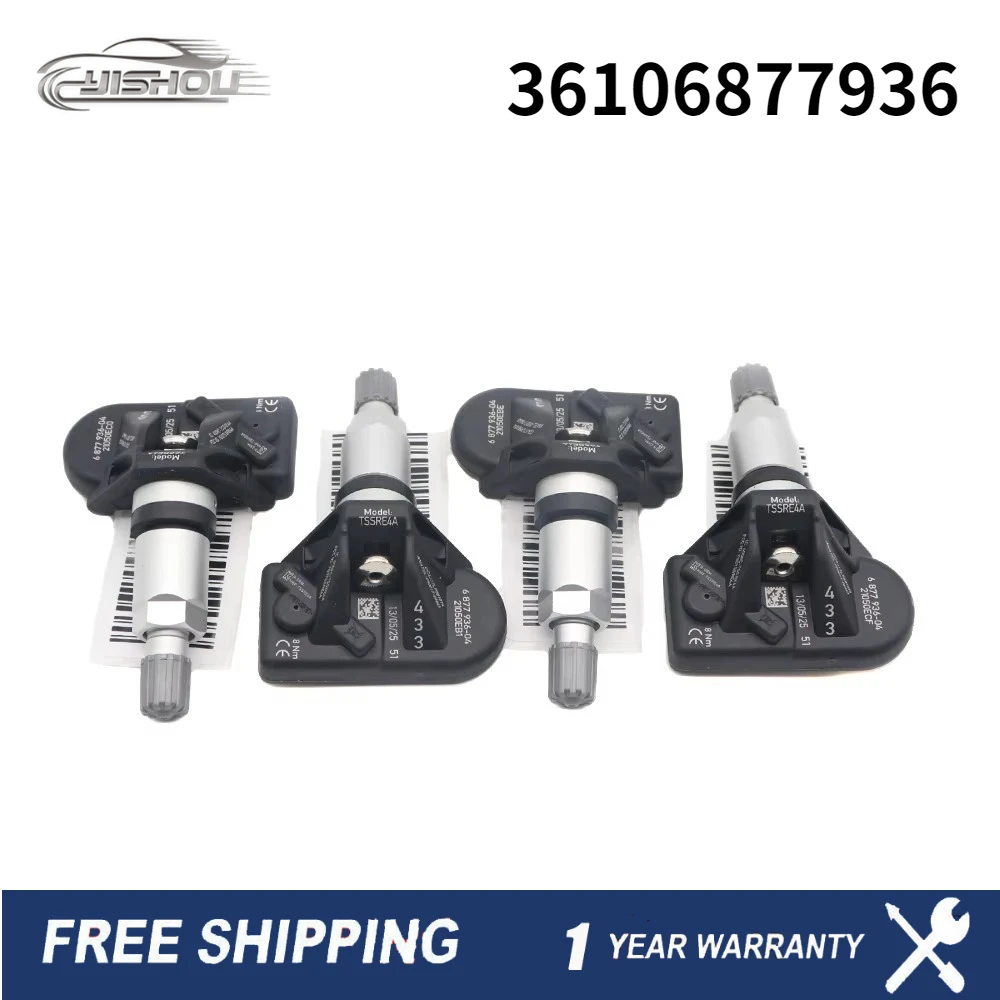TPMS Tire Pressure Monitoring System Sensor 36106877936  For Alpina B3 B5 D3 XB7 BMW 1 2 3 4 5 7 Series Rolls-Royce Mini 433Mhz
