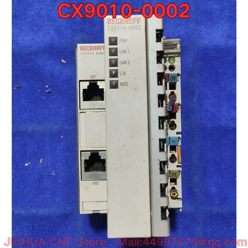 The function test of the second-hand CX9010-0002 PLC controller is normal.