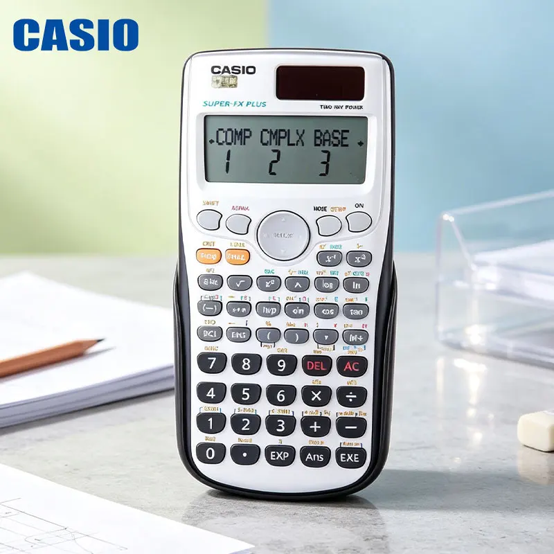 Casio FX-50F II/FX-991CN CW/FX-999CN CWSteady business texture scientific computer lightweight body business travel carry