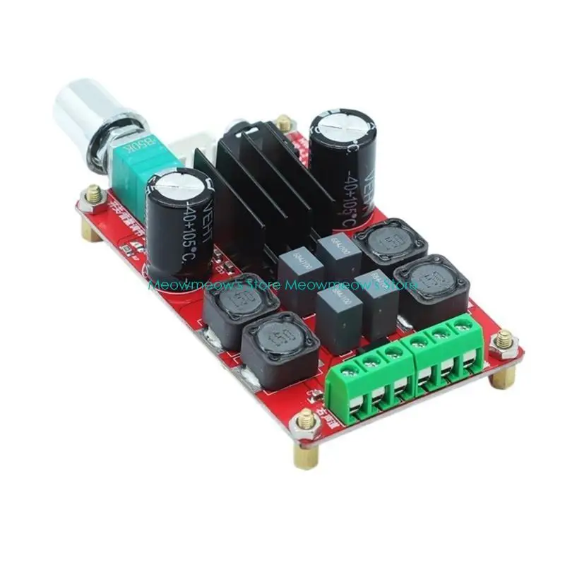 W91A XH M189 2x50W 더블 채널 앰프 보드 TPA3116D2 DC5-24V 스튜디오에서 고도로 사운드를 제공합니다.