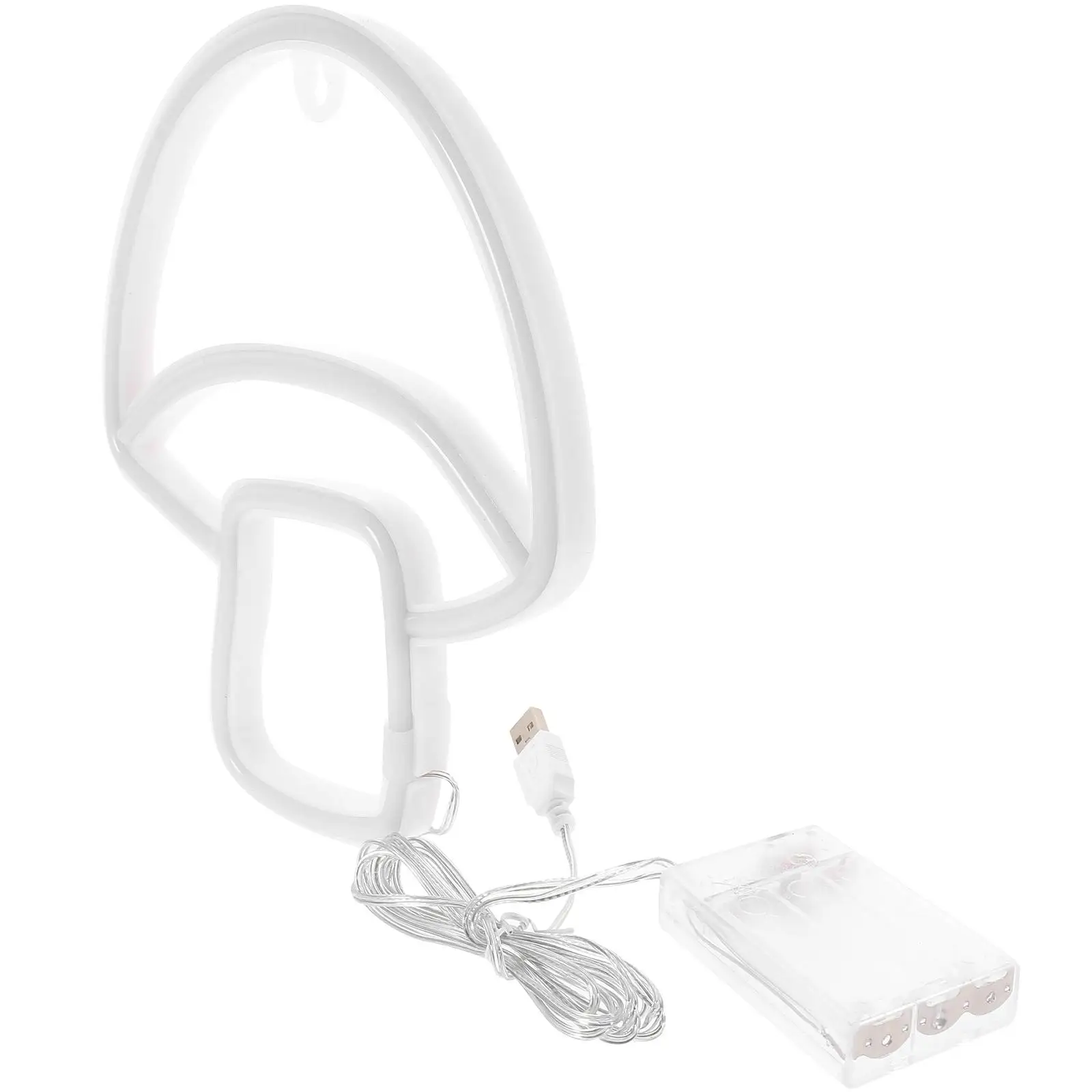 Mushroom Neon Light Decor For Bedroom LED Signs The Creative Wall Hanging Colorful