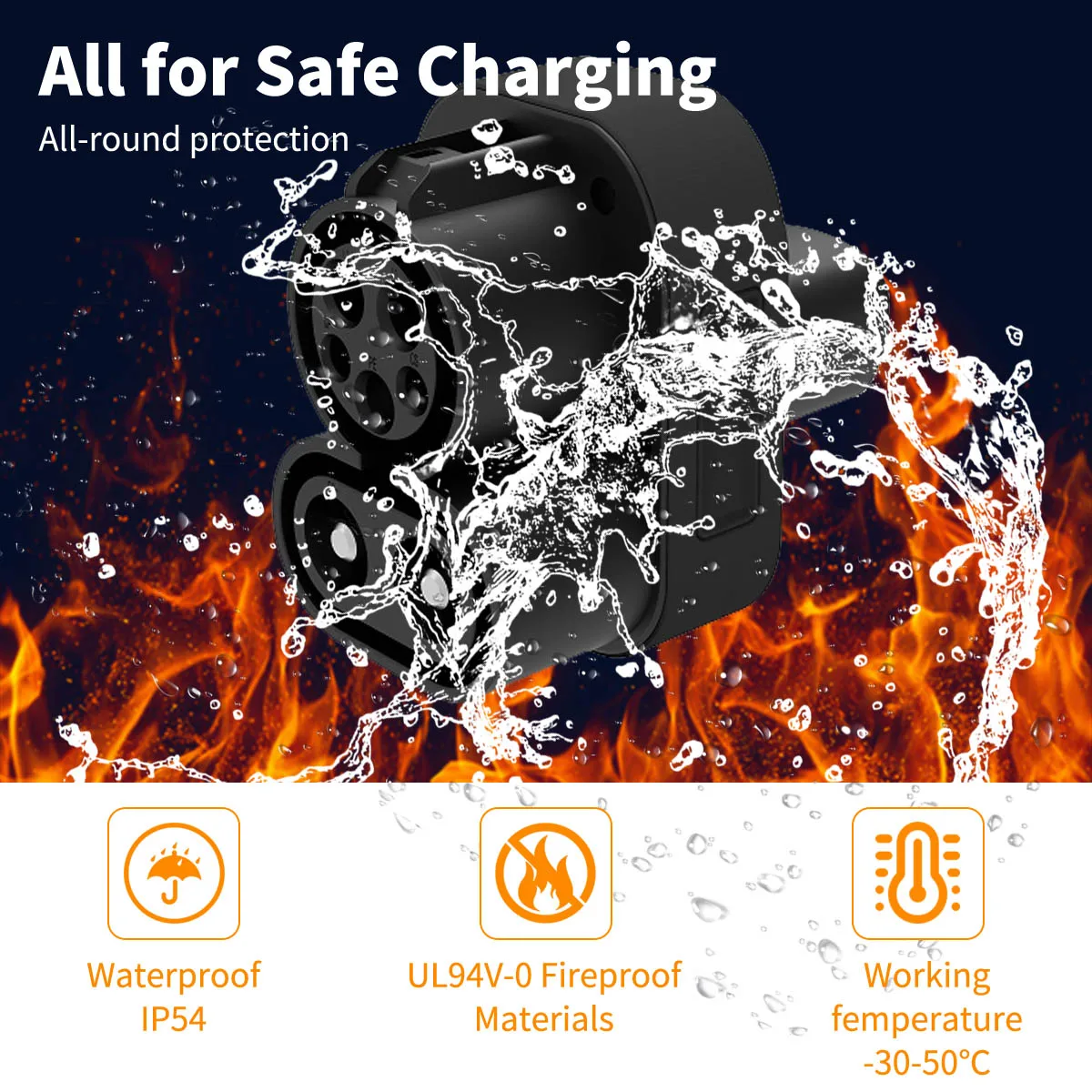 محول شحن RACER PILE CCS1 إلى NACS Fast Ev DC 250A CCS1 كومبو لمحول تسلا لطراز تسلا 3/Y/S/X #3