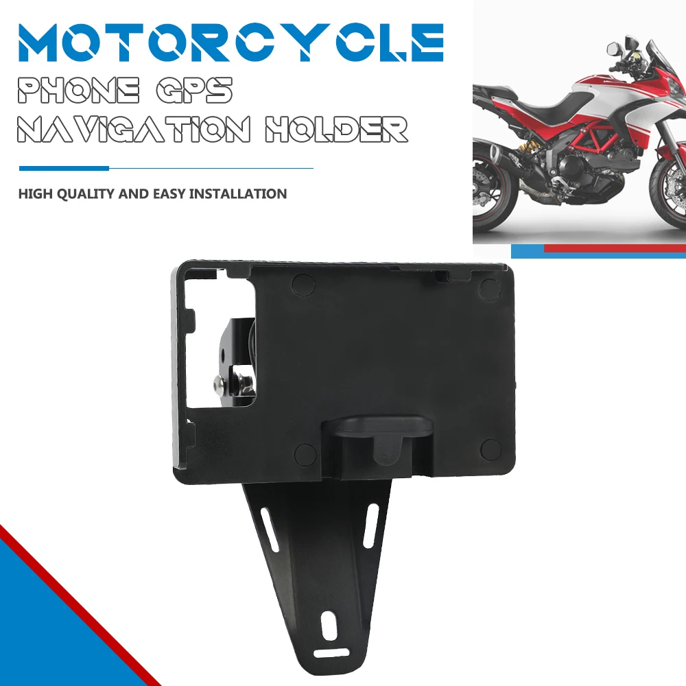 

FOR DUCATI MULTISTRADA 1200 2013-2014 GPS Smart Phone Navigation USB Mount Mounting Bracket Adapter Holder MULTISTRADA1200