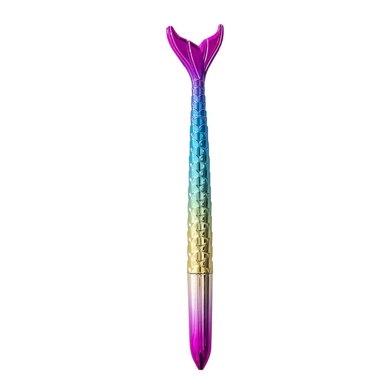 3 Pc Colored Mermaid Gel Pens For School Office Student Children Coloring Book Journals Drawing Art Markers Promotion Pen image 5