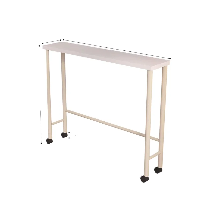 Bedside Gap Organizer Multifunctional Narrow Console Table Slim Living Room Storage Shelf Space-saving Bedroom Bedside Rack