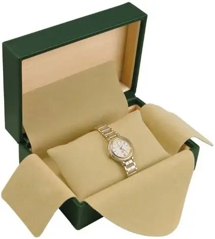 

Elegant Watch Storage Box with Cushioned Pillow for High-End Timepieces, Gift for Men and Women