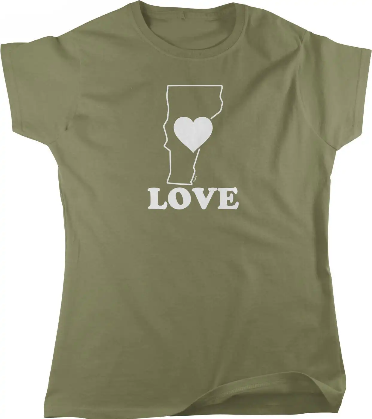 Love Vermont Women's T shirt HOOD_01155