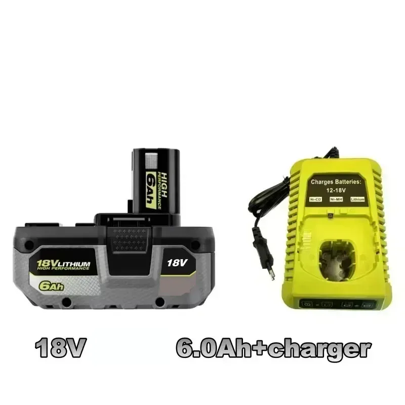 2026New RYOBI 18V Powerful Lithium Battery 6.0AH 8.0Ah P104 P105 P107 P108 P109 Low Self Discharge Compatible with All 18V Tools image 3