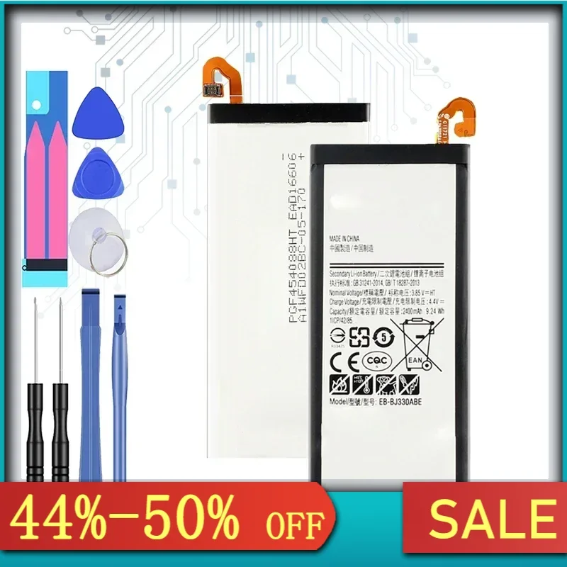 2400mAh Battery EB-BJ330ABE For Samsung GALAXY J3 2017 SM-J330 J3300 SM-J3300 SM-J330F/DS SM-J330FN SM-J330G SM-J330L