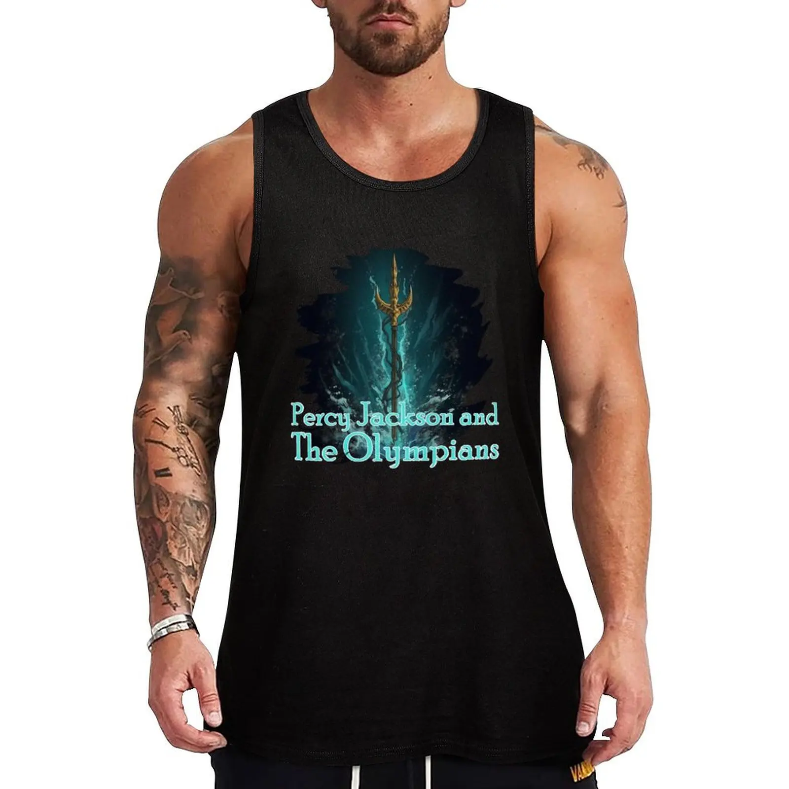Percy Jackson and The Olympians Tank Top Relaxed Casual Tank Top Summer Loose Sleeveless Tee