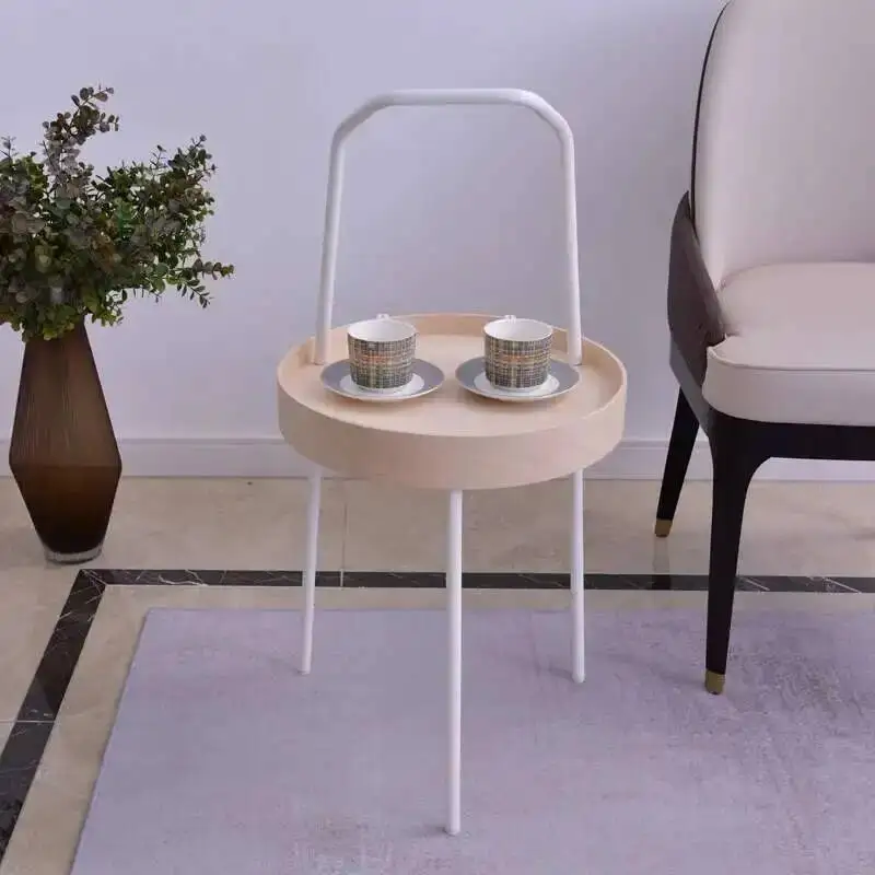 Wood Nordic Bed Coffee Tables Lamp Living Room Loft Salon Korean Style Coffee Table Modern Mobile Orta Sehpa Furniture OA50CT