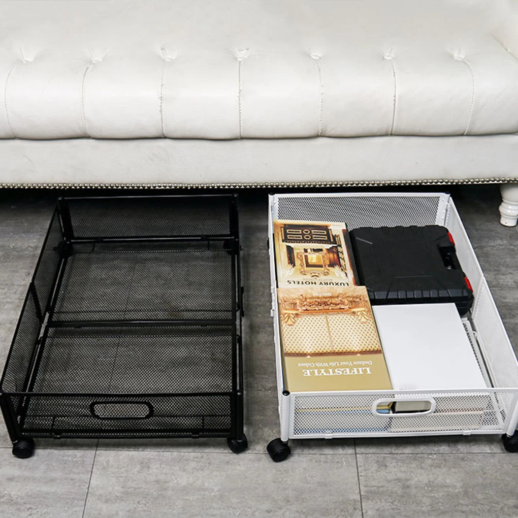 Space-Saving Foldable Under Bed Shoe Storage Organizer With Easy-to-Assemble Durable Stackable