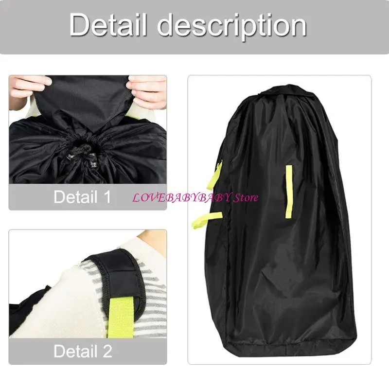 Car seats Travel Bag Easy Carry Gate Check Pram Storage Multifunction Travel Storage 4XBC